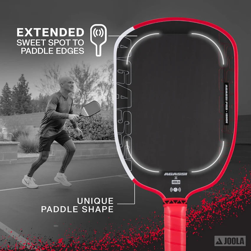 Agassi Pro 16mm Pickleball Paddle