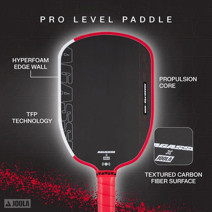 Agassi Pro 16mm Pickleball Paddle