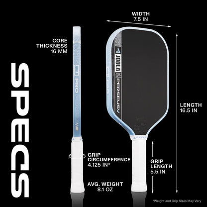 Perseus Pro V Pickleball Paddle 16mm