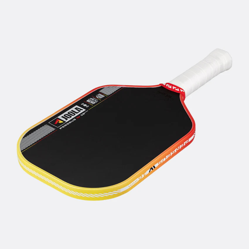Perseus Pro IV 16mm Pickleball Paddle - Tropical Red/Yellow