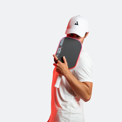 Perseus Pro IV 16mm Pickleball Paddle - Tropical Red/Pink