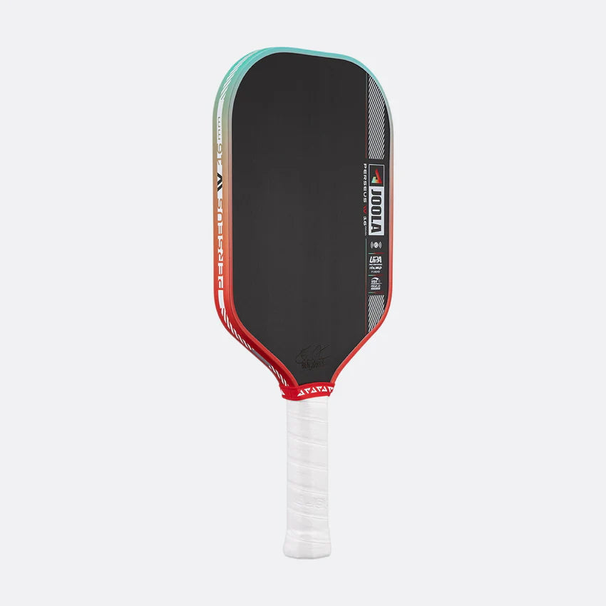 Perseus Pro IV 16mm Pickleball Paddle - Tropical Red/Green