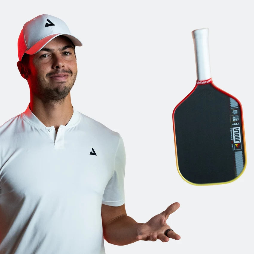 Perseus Pro IV 16mm Pickleball Paddle - Tropical Red/Yellow