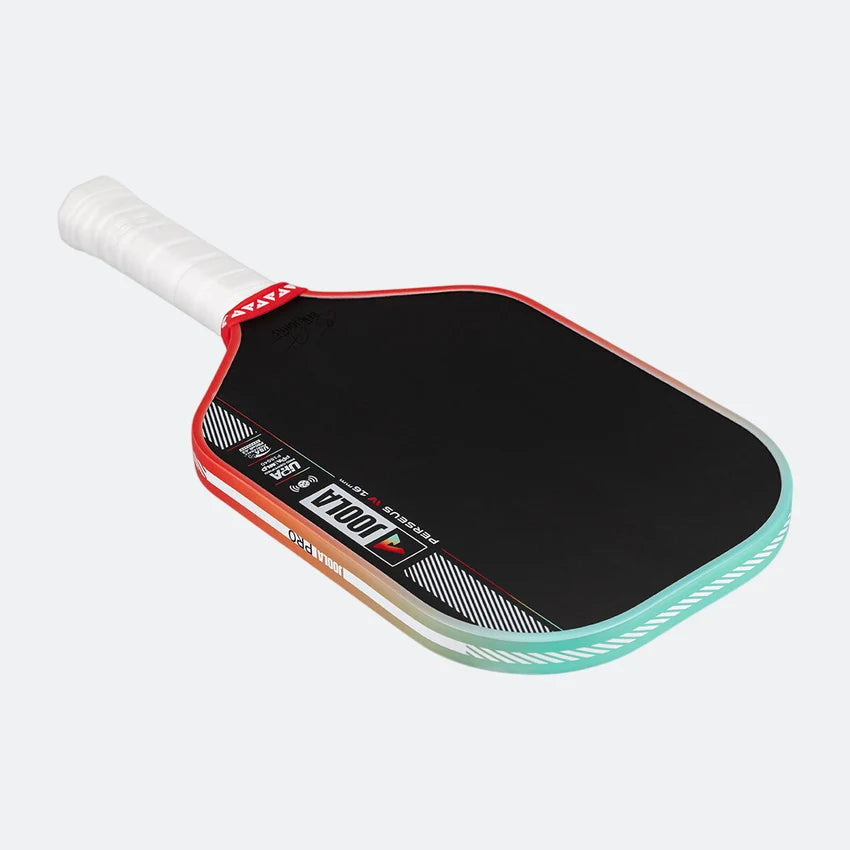 Perseus Pro IV 16mm Pickleball Paddle - Tropical Red/Green