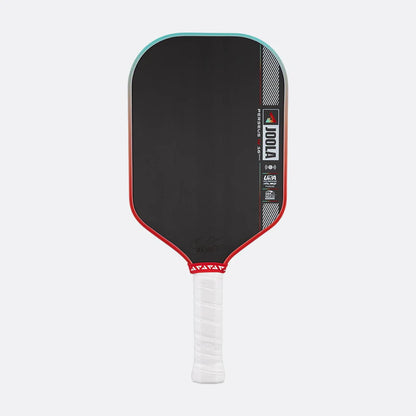 Perseus Pro IV 16mm Pickleball Paddle - Tropical Red/Green