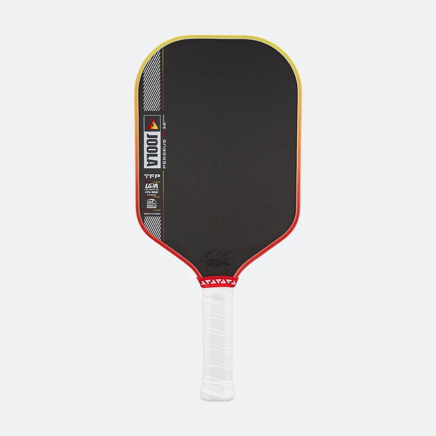 Perseus Pro IV 16mm Pickleball Paddle - Tropical Red/Yellow