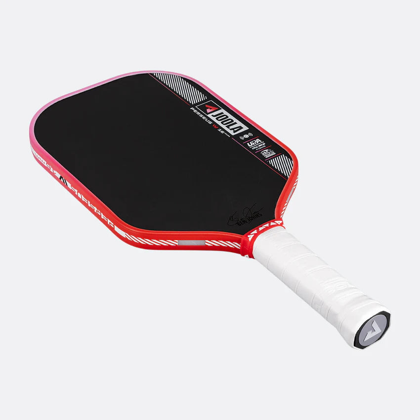Perseus Pro IV 16mm Pickleball Paddle - Tropical Red/Pink