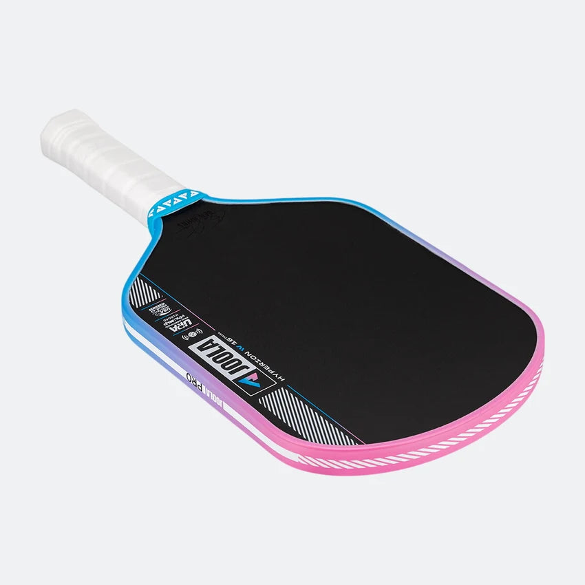 Hyperion Pro IV 16mm Pickleball Paddle - Tropical Blue/Pink